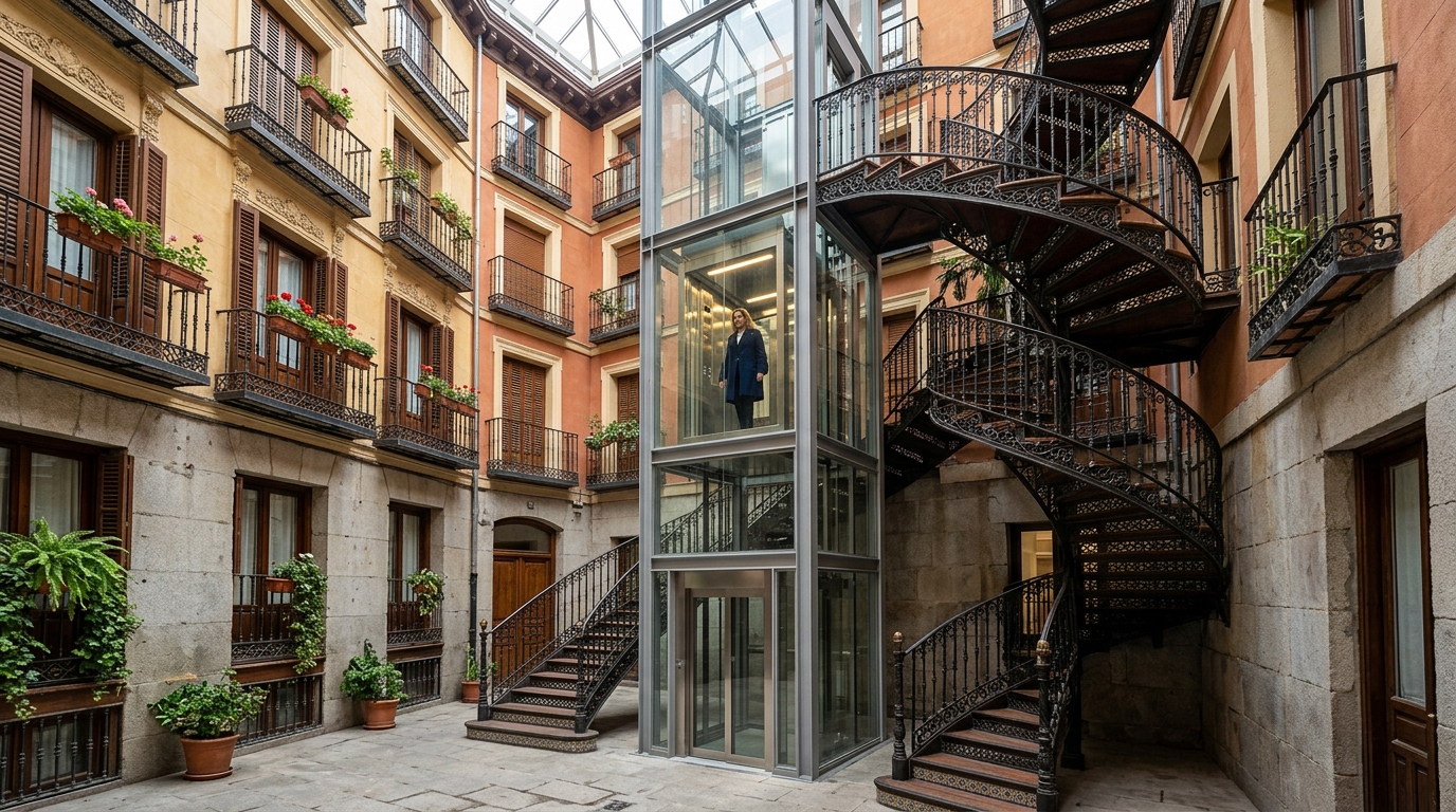 Cuánto Cuesta Poner Ascensor Edificio Antiguo en Madrid - Madrid Renueva